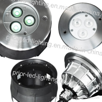 3X3w Tri-Color RGB LED Swimming Pool Light (pr-rub40306)
